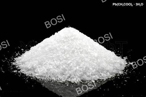 Geruchloses Blei II Acetat Trihydrat unter normalen Bedingungen stabil 280-282.C Schmelzpunkt